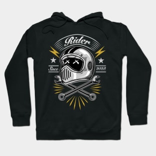 Vintage Helmet Riders Hoodie